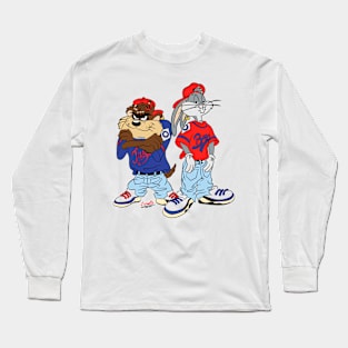 90s bros bunny Long Sleeve T-Shirt